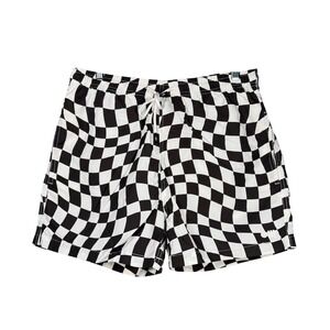 Bloomingdale's x Solid & Striped Wavy Check Swim Trunks Medium NWT Resort